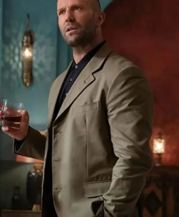 Operation Fortune Ruse De Guerre (Movie 2023) Jason Statham Brown Blazer