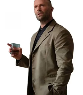 Operation Fortune Ruse De Guerre (Movie 2023) Jason Statham Brown Blazer