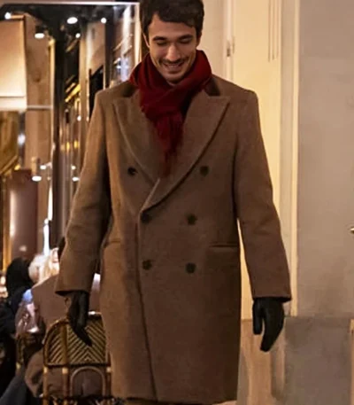 Emily in Paris Season 04 Marcello Brown Coat