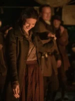Outlander Claire Randall Grey Trench Coat
