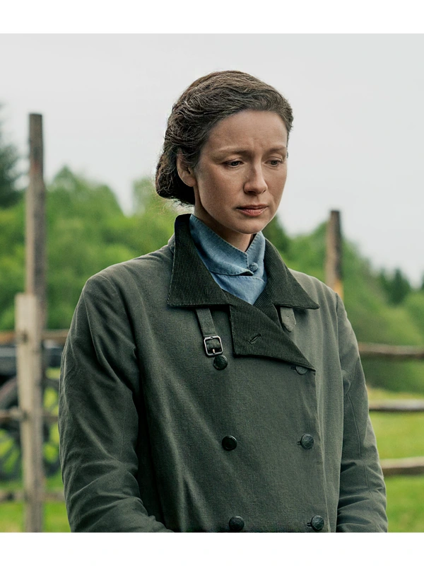 Outlander S07 Claire Randall Green Coat Outlander S07 Claire Randall Green Coat