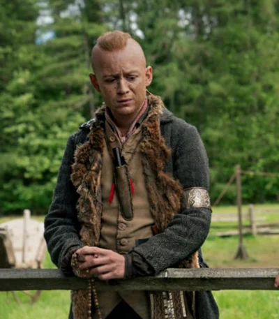 Outlander S07 Young Ian Grey Grey Coat