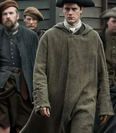 Outlander S4 Fergus Hooded Long Coat