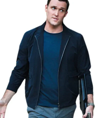 Owain Yeoman Extant Mason Blue Cotton Jacket