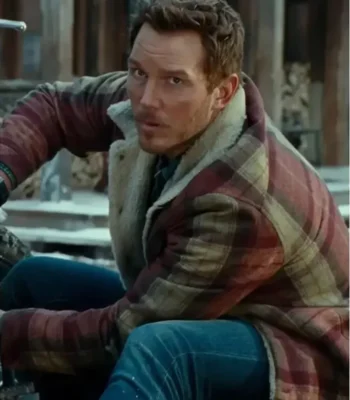 Owen Grady Jurassic World Dominion Shearling Jacket