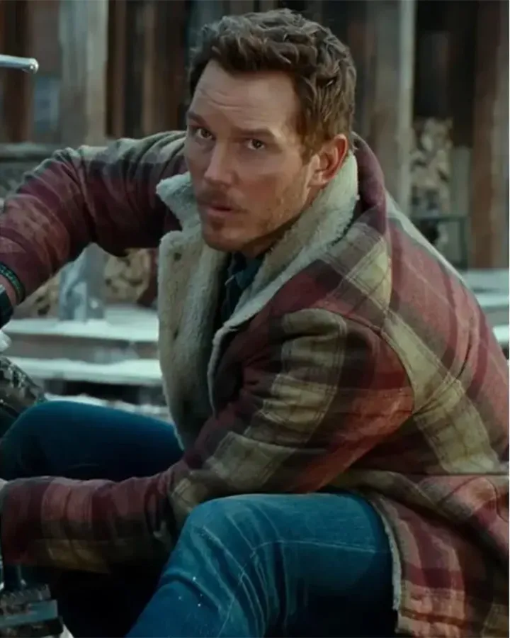 Owen Grady Jurassic World Dominion Shearling Jacket Owen Grady Jurassic World Dominion Shearling Jacket