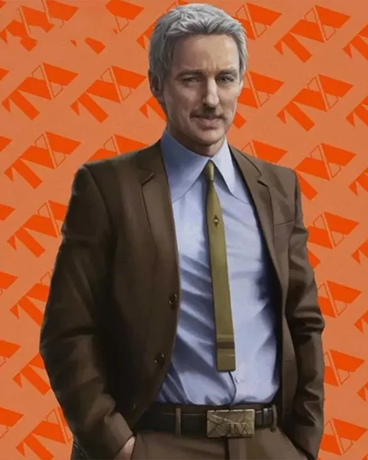 Loki 2021 M. Mobius Brown Blazer Loki 2021 M. Mobius Brown Blazer