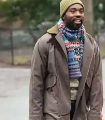 Paapa Essiedu Genie 2023 Grey Jacket