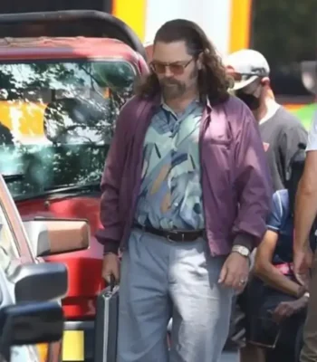 Pam and Tommy Nick Offerman Bomber Jacket