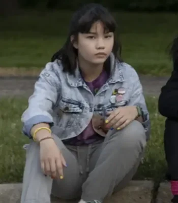 Paper Girls Erin Tieng Denim Trucker Jacket