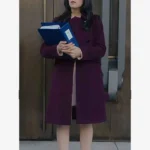 Partner Track Ingrid Yun 2022 Purple Coat
