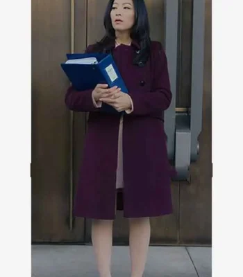 Partner Track Ingrid Yun 2022 Purple Coat