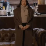 Partner Track Ingrid Yun Brown Coat
