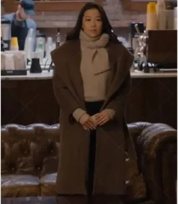 Partner Track Ingrid Yun Brown Coat