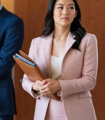 Partner Track Ingrid Yun Pink Blazer