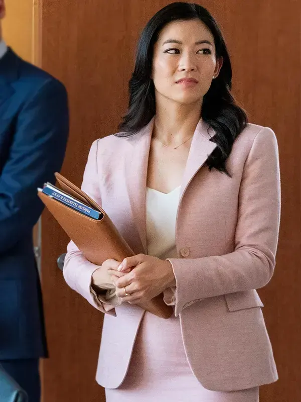 Partner Track Ingrid Yun Pink Blazer Partner Track Ingrid Yun Pink Blazer