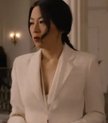 Partner Track Ingrid Yun White Blazer