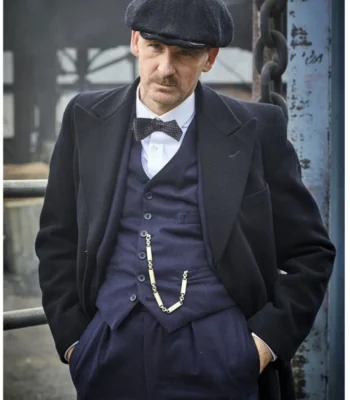 Paul Anderson Peaky Blinders Arthur Shelby Black Coat