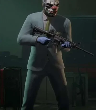 Payday 3 Chains Grey Suit