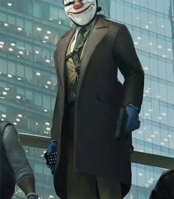 Payday 3 Dallas Brown Wool Coat