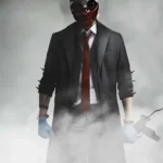 Payday Wolf Black Trench Coat
