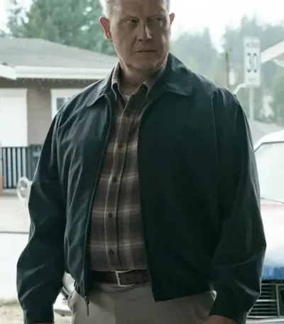 Peacemaker Auggie Smith Black Cotton Jacket