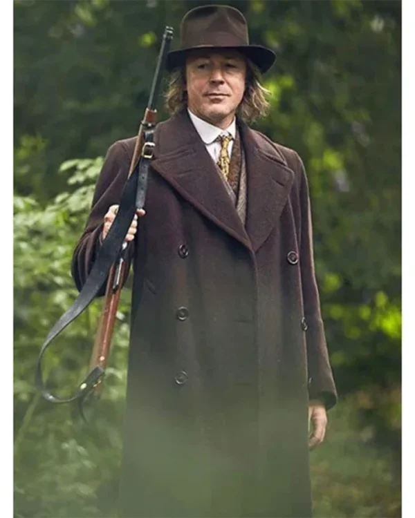 Peaky Blinders Aberama Gold Long Trench Coat