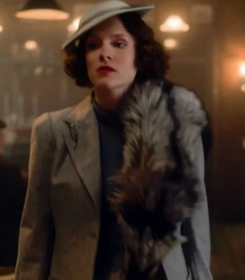 Peaky Blinders Ada Shelby S06 Grey Blazer