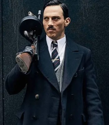 Peaky Blinders Mateo Black Long Trench Coat