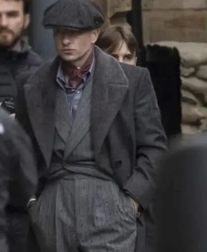 Peaky Blinders The Immortal Man Barry Keoghan Grey Coat Peaky Blinders The Immortal Man Barry Keoghan Grey Coat