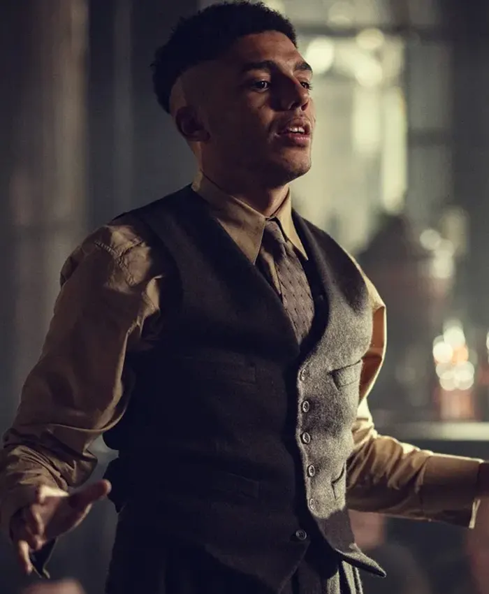 Peaky Blinders The Immortal Man Jay Lycurgo Vest Peaky Blinders The Immortal Man Jay Lycurgo Vest