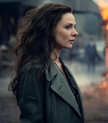 Peaky Blinders The Immortal Man Rebecca Ferguson Leather Coat