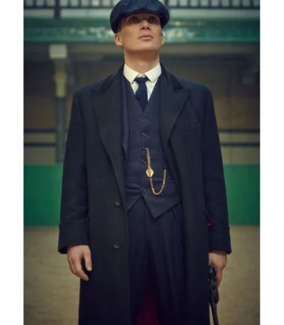 Peaky Blinders Thomas Shelby Three Piece Pinstripe Suit