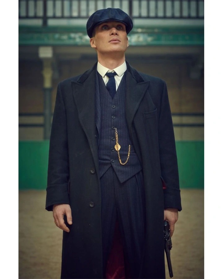 Peaky Blinders Thomas Shelby Three Piece Pinstripe Suit Peaky Blinders Thomas Shelby Three Piece Pinstripe Suit
