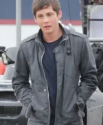 Logan Lerman Percy Jackson: Sea of Monsters Black Jacket