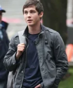 Logan Lerman Percy Jackson: Sea of Monsters Black Jacket