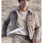 Percy Jackson and the Olympians Luke Castellan Suede Jacket
