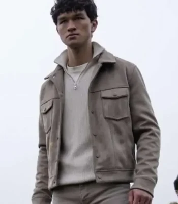 Percy Jackson and the Olympians Luke Castellan Suede Jacket