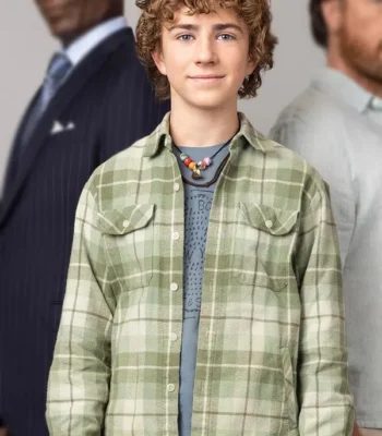 Percy Jackson and the Olympians Walker Scobell Plaid Jacket