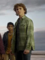 Percy Jackson and the Olympians Walker Scobell Plaid Jacket