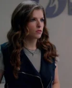 Pitch Perfect 2 Beca Black Asymmetrical Zipper Vest