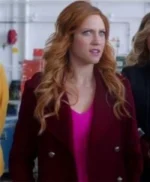 Pitch Perfect 3 Beca Maroon Coat