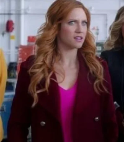 Pitch Perfect 3 Beca Maroon Coat