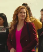 Pitch Perfect 3 Beca Maroon Coat