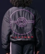 Pokemon Ball Satin Bomber Jacket