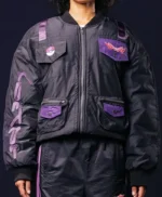 Pokemon Ball Satin Bomber Jacket