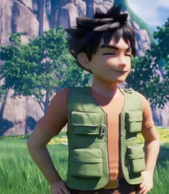 Pokemon Brock Green Cosplay Vest