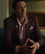 Poker Face 2023 Sterling Frost Jr Maroon Blazer