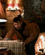 Poker Face David Castañeda Hooded Bomber Jacket