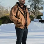 Poker Face David Castañeda Hooded Bomber Jacket